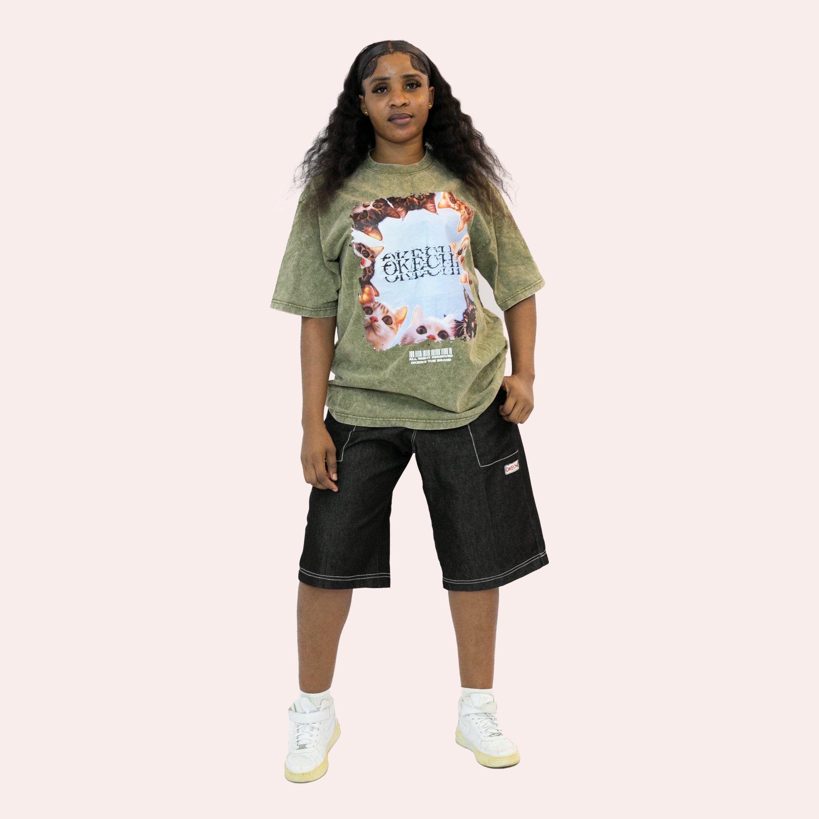 OKF Stone Wash Tshirt
